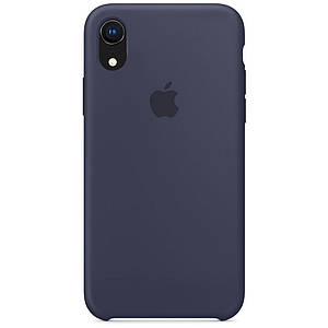 Чохол накладка xCase для iPhone XR Silicone Case темно-синій