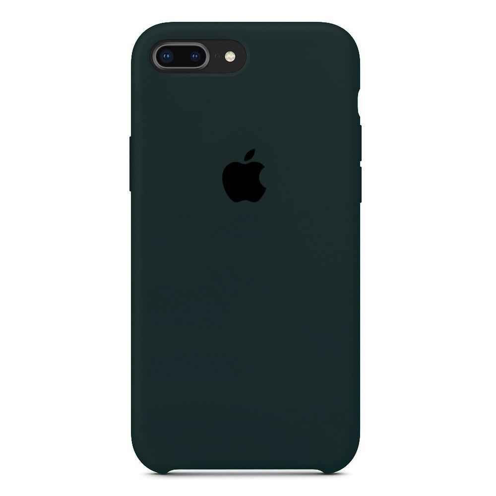 Чохол накладка xCase на iPhone 7 Plus/8 Plus Silicone Case Forest green