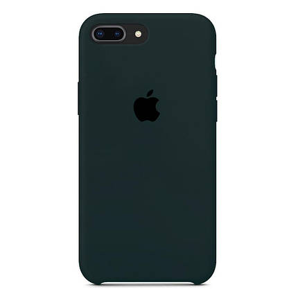 Чохол накладка xCase на iPhone 7 Plus/8 Plus Silicone Case Forest green, фото 1