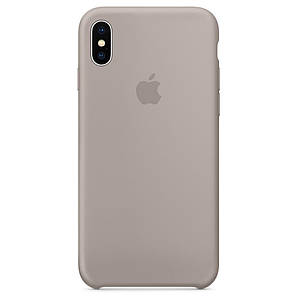 Чохол накладка xCase для iPhone X/XS Silicone Case сірий