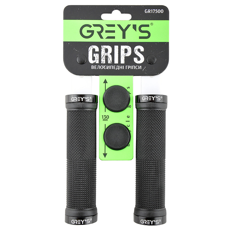 Гріпси Greys GR17500 13см 2 замочки чорні