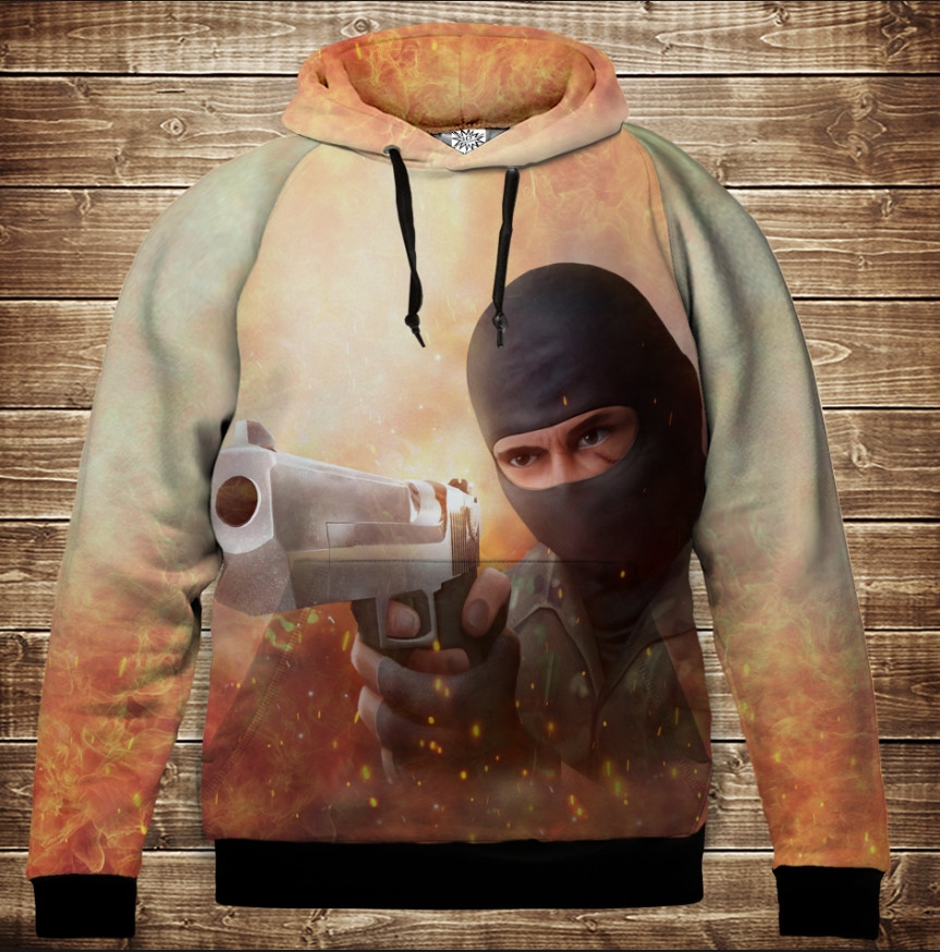 Толстівка з 3D принтом: Standoff 2. Дитячі і дорослі розміри. ВСІ Розміри, фото 1