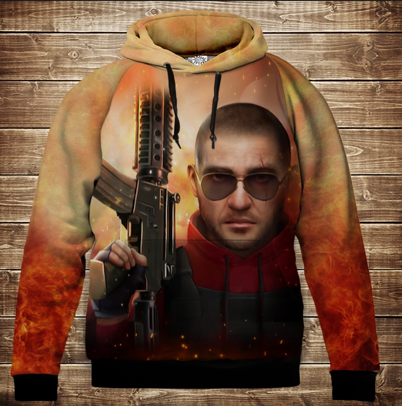 Толстівка з 3D принтом: Standoff 2. Дитячі і дорослі розміри. ВСІ Розміри, фото 1