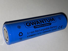 Аккумулятор Qwantum 18650 3.7V 2200mAh Li-ion