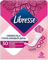 Щоденні гігієнічні прокладки Libresse Dailyfresh Multistyle Plus 30 шт