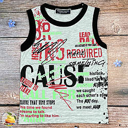 Дитяча майка для хлопчика Розміри: 92,104,116,128 см (01732-1)