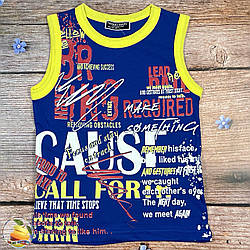 Майка для дитини, хлопчик Розміри: 92,104,116,128 см (01732-3)