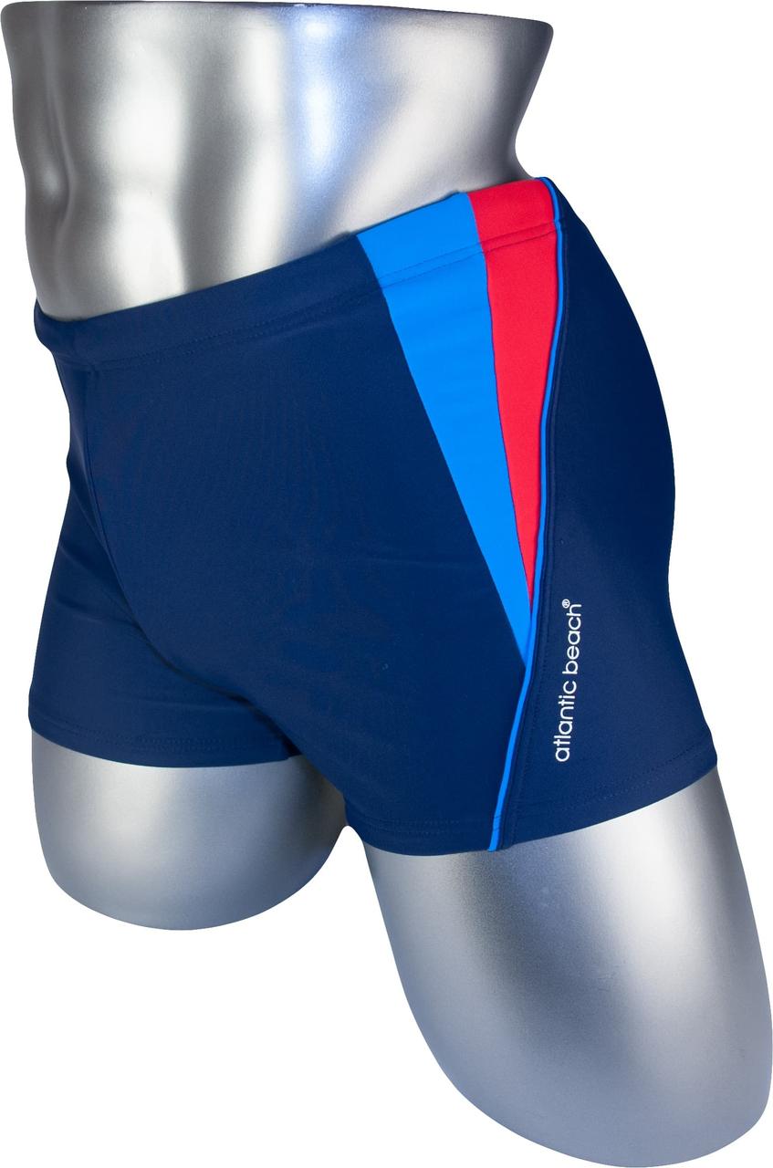 Мужские Плавки Atlantic Beach 79197 Боксеры Синий Голубая/красная