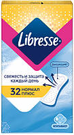 Щоденні гігієнічні прокладки Libresse Dailyfresh Normal Plus 32 шт