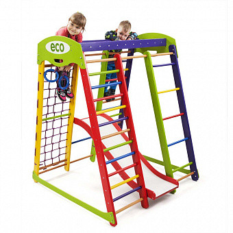 Спортивний комплекс для дому «Акварелька Plus 1», фото 1