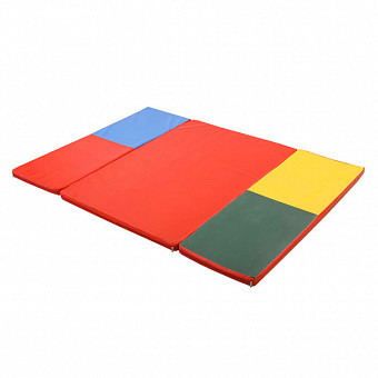 Гімнастичний мат складний Мат доміно 120х160х4 см, фото 1