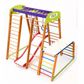 Спортивний комплекс для будинку Карапуз Plus 1-1, фото 1