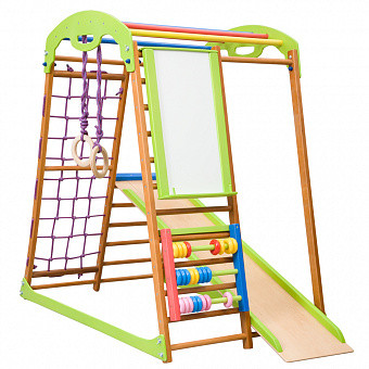Дитячий спортивний комплекс для будинку BabyWood Plus, фото 1