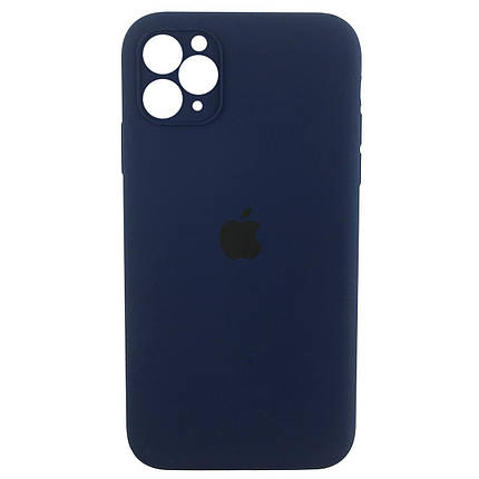 Чохол накладка xCase для iPhone 11 Pro Silicone Case Full Camera Deep navy, фото 1
