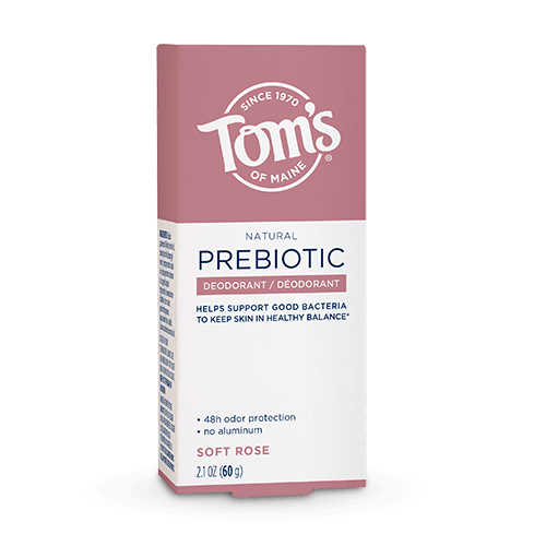 Tom's of Maine Prebiotic Deodorant Soft Rose Натуральний дезодорант з пробіотиками легкий рожевий аромат, 60 г