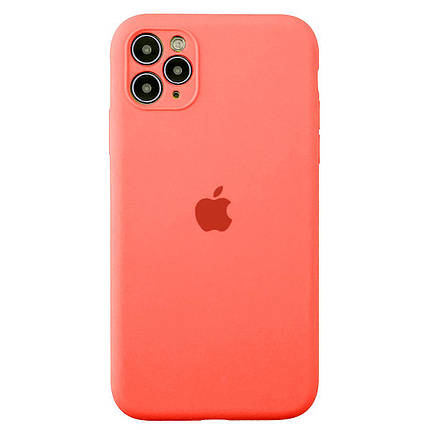 Чохол накладка xCase для iPhone 11 Pro Silicone Case Full Camera Pink citrus, фото 1