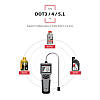 BF200 Yawda тестер гальмівної рідини 12V професійний (DOT3, DOT4, DOT5.1) Auto Brake Fluid Tester Digita, фото 5
