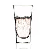 Набір високих квадратних склянок Pasabahce Балтик для коктейлів 290 мл 6 шт (41300), фото 2