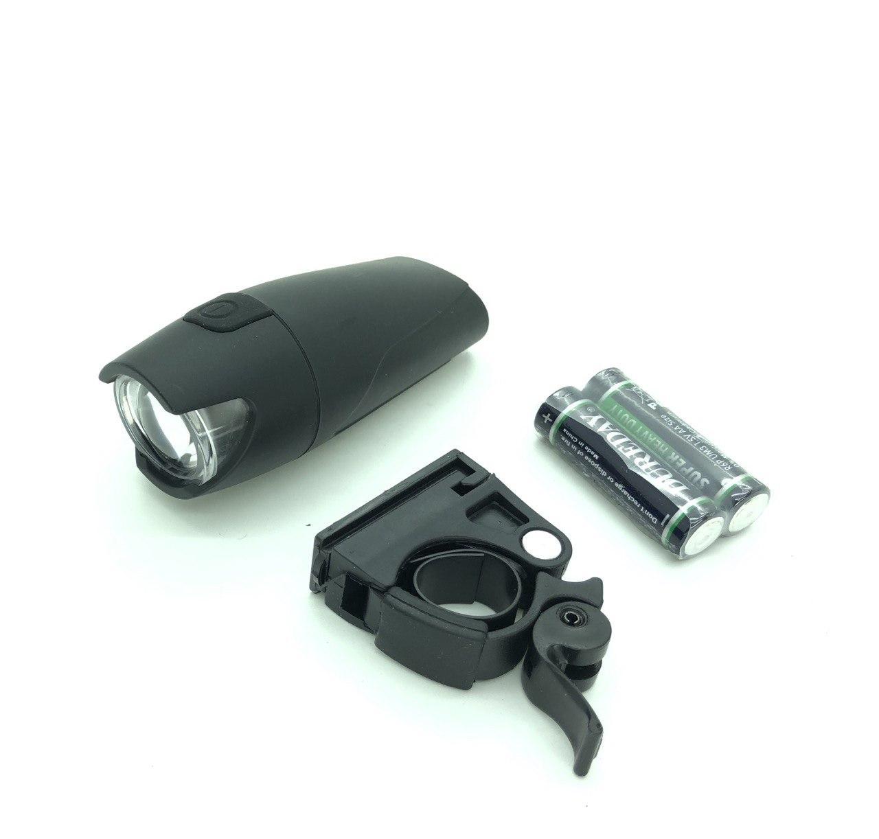 Велосипедна фара JY-180 Black (5Led. AA*2)