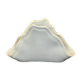 Біла порцелянова серветниця Helios фігурна (HR1532), фото 3