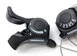 Монетки Shimano Tourney SL-TX30 3 шв (без індекса) + 6 шв SIS, фото 5
