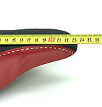 Сідло дитяче чорне (з червоним), фото 4