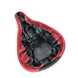 Сідло дитяче чорне (з червоним), фото 5