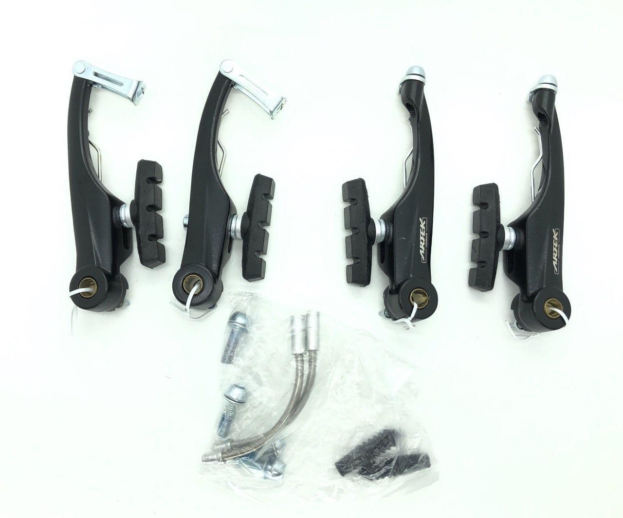 Гальма вело V-brake LV12DG АЛ 110мм чорний, фото 1