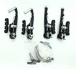 Гальма вело V-brake LV12DG АЛ 110мм чорний, фото 2