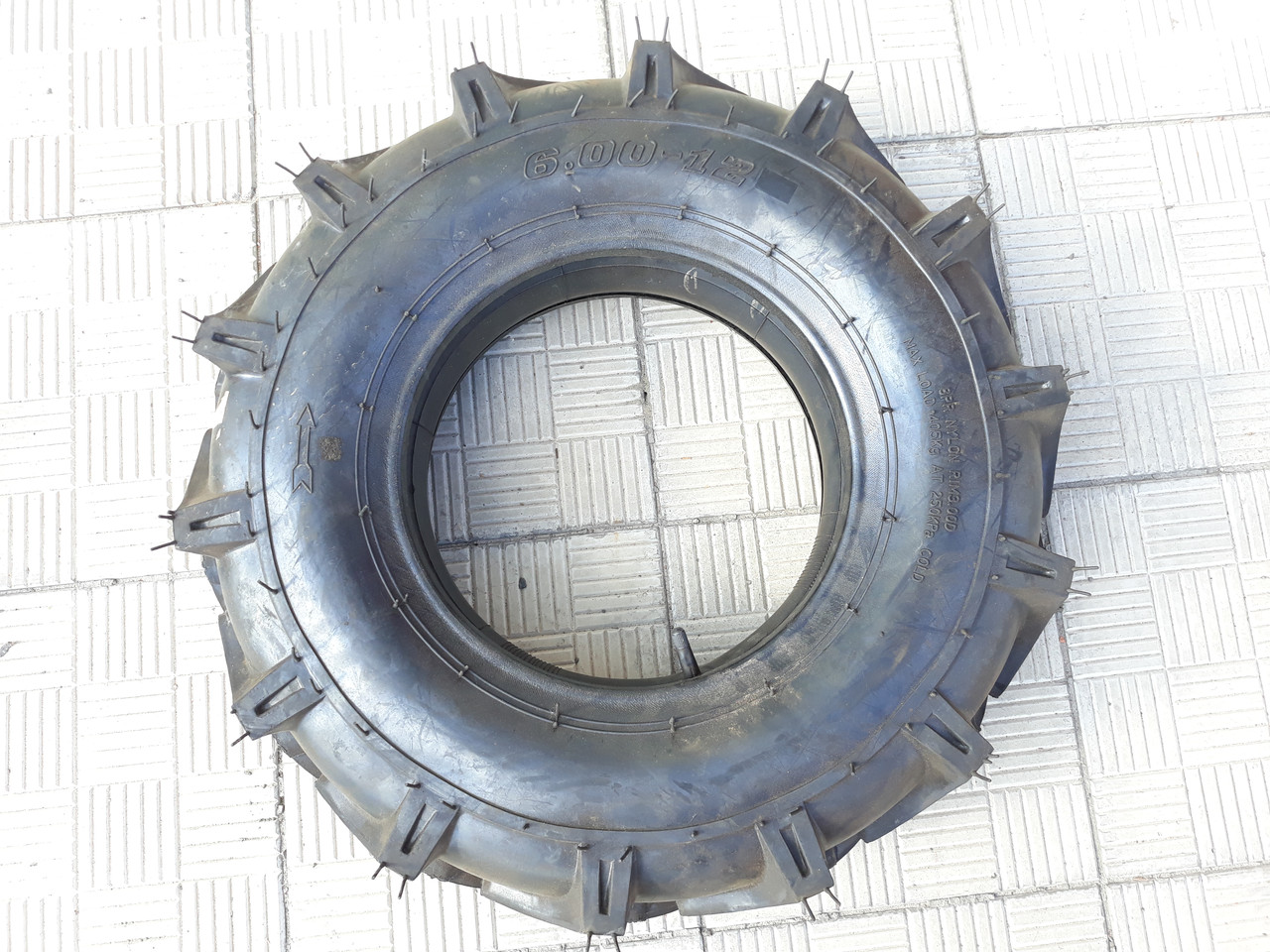 Покришка, камера 6,00*12 для мотоблока, фото 1