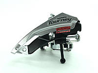 Переключатель Shimano перед. Tourney FD-TY500-TS3 унив. тяга 31,8 (адапт. 28,6)