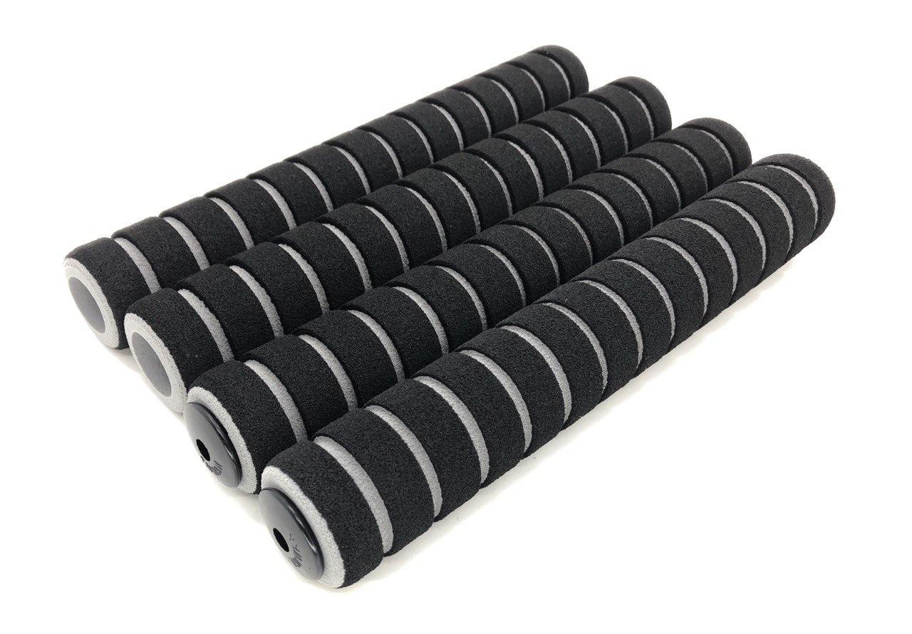 Гріпси поролонові довгі (сірі) Тайвань (4 шт), фото 1