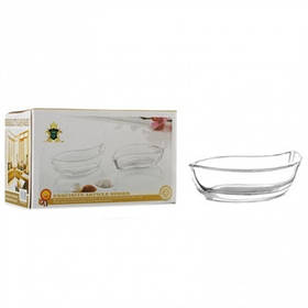 Набір соусник і салатник Helios Хвиля 105 мм 2 шт (6348)