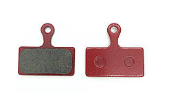 Гальмівні колодки велосипедні disk прямокутна з хвостиком вузька (k3669) к-т 2 шт Shimano XTR M985, XT BR-M8000 / BR-M8100, BR-M7