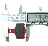 Гальмівні колодки велосипедні disk (k3691) к-т 2 шт, фото 3