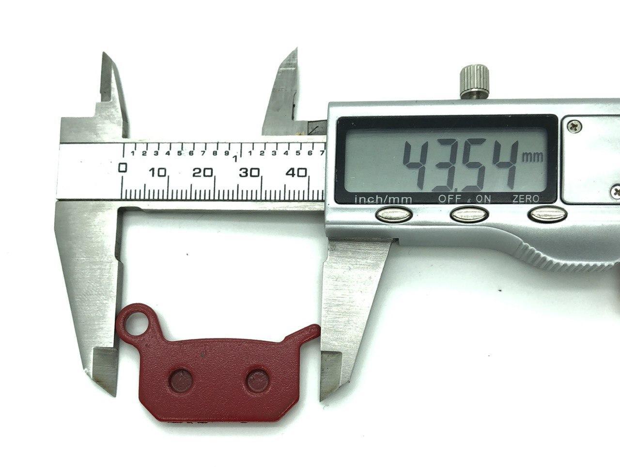 Гальмівні колодки велосипедні disk (k3666) к-т 2 шт, фото 1