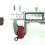 Гальмівні колодки велосипедні disk (k3666) к-т 2 шт, фото 2