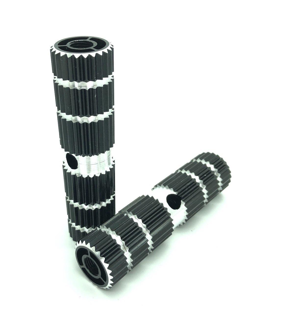 Пеги для самокатів металеві великі кольорові 100 мм пара, фото 1