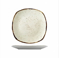 Подставная квадратная мраморная тарелка Kutahya Porselen Corendon 230 мм (CR3223)