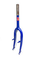 Вилка велосипедна 16 СТ синя