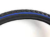 Покришка велосипедна Deli 26*1.9" S-207 strip Blue Індонезія, фото 5