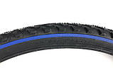 Покришка велосипедна Deli 26*1.9" S-207 strip Blue Індонезія, фото 6
