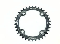 Передня зірка НЕ спадайка для велосипеда MOTSUV Narrow Wide 104BCD 34т