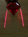 Задній стоп велосипедний Lazer Diamonds (ZH-005-BS-02-RED) на батарейках, фото 8