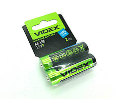 Батерейка Videx LR6/AA 2pcs SHRINK CARD