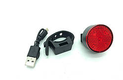 Велосипедний задній стоп AQY-0113-5SMD, RED, габарит ЗУ microUSB 6 реж