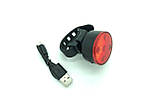 Велосипедний задній стоп AQY-0113-5SMD, RED, габарит ЗУ microUSB 6 реж, фото 4