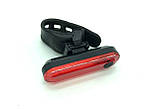 Велосипедний задний стоп BSK-2275-5SMD ЗУ USB 5 реж waterpr, фото 5
