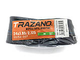 Камера велосипедна Tranzano 24 * 1.95 / 2.125 AV (бутилова), фото 3