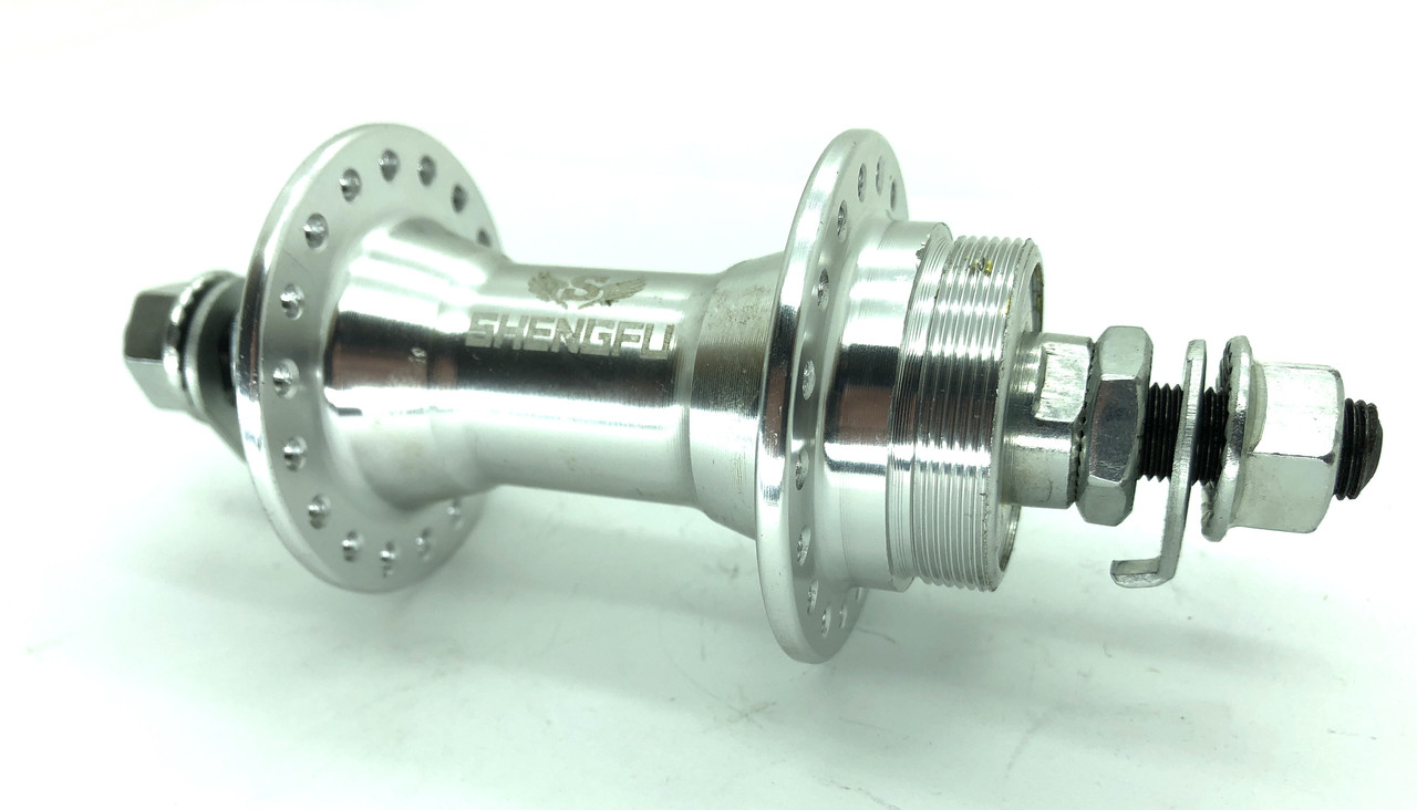 Втулка МТВ передня 14G * 36H AL + диск, сіра, фото 1